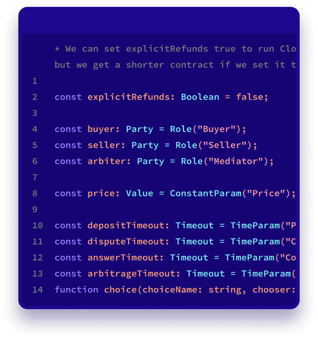 Code preview